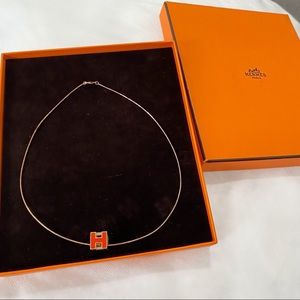 Hermès ‘H’ Cage Necklace